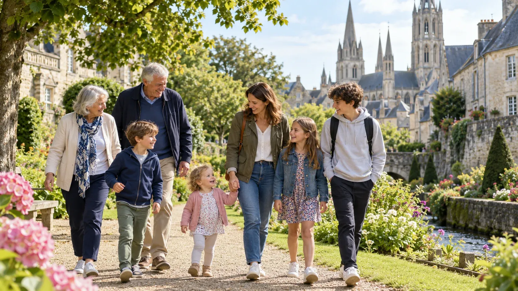Activités en famille autour de Bayeux adaptées aux bébés, enfants et adolescents