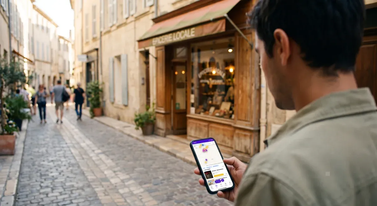 Présentation d’une activité sur un smartphone