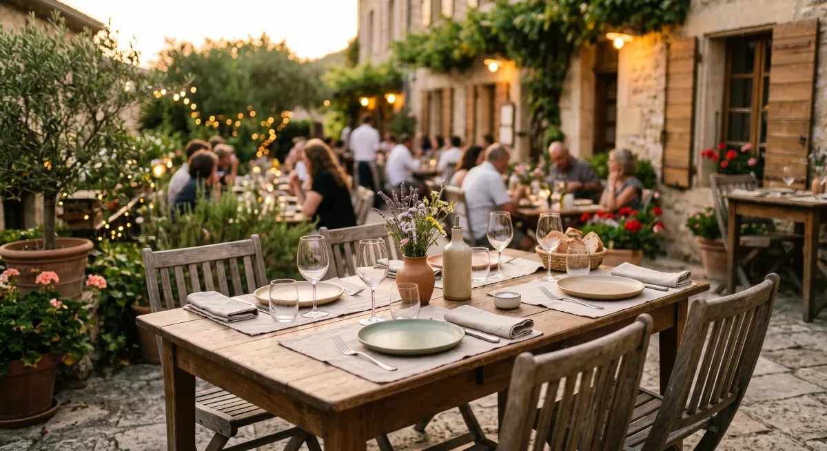 Un lieu de convivialité dans un restaurant ou un café